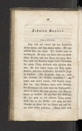 Zehntes Kapitel. Neue Gefahr.