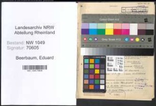 Entnazifizierung Eduard Beerbaum , geb. 02.06.1901 (Lehrer)
