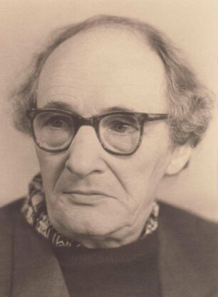 Porträt Will Lammert (1892-1957; Professor, Bildhauer, Grafiker, Zeichner)