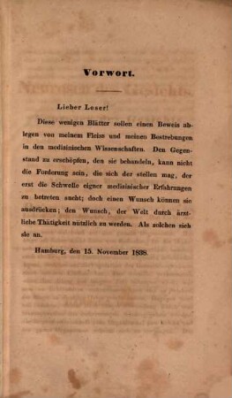 Die Neurosen des Gesichts : eine Inaug.-Diss.