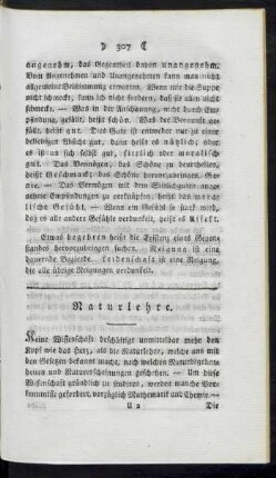 Naturlehre