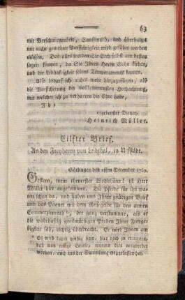 Eilfter Brief. - Funfzehnter Brief.