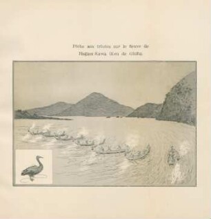 Peche aux trintes sur le fleuve de Nagara-Kawa (Ken de Ghifu)