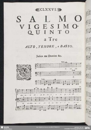 Salmo vigesimo quinto