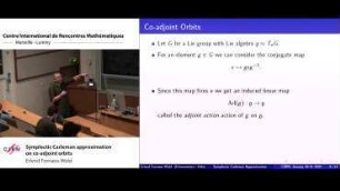 Symplectic Carleman approximation on co-adjoint orbits