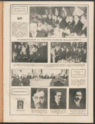 Banquete al señor Antonio Ditlevsen