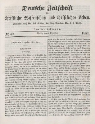 391-395 Johannes Angelus Silesius, ein Lebensbild : Fortsetzung