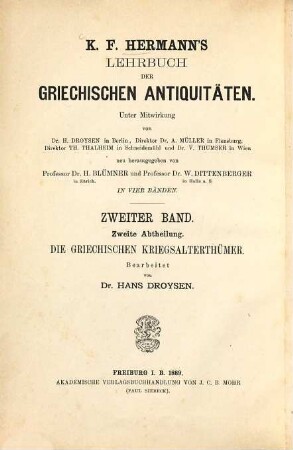 Heerwesen und Kriegsführung der Griechen