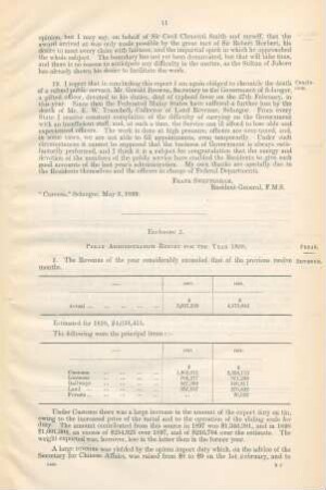 Perak administration report for the year 1898