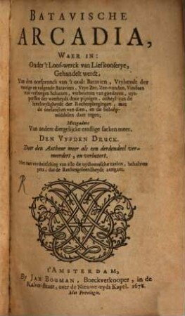 Batavische Arcadia