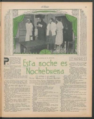 Esta noche es Nochebuena : Las comedias de El Hogar