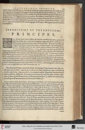 Serenissimi et Potentissimi Principes