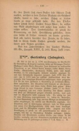 IV. Gartenberg (Sadagóra)