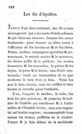Les fils d'Apollon