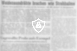 Weidezaundrähte brachen wie Strohhalme