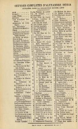 Oeuvres complettes d'Alexandre Dumas