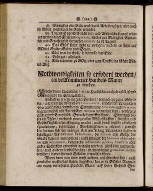 Nothwendigkeiten so erfodert werden/ ein vollkommener Handelsmann zu werden.