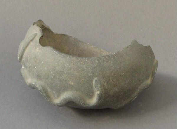 Fragment of a stone bowl