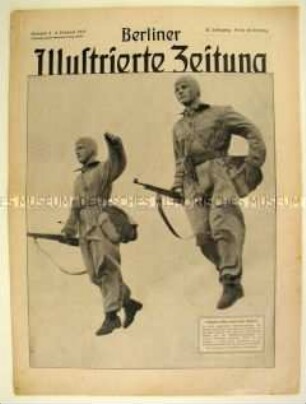 Wochenzeitschrift "Berliner Illustrierte Zeitung" u.a. zum Krieg in der UdSSR und im Pazifik