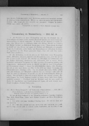 Versammlung zu Braunschweig. - 1384 Jul. 10.