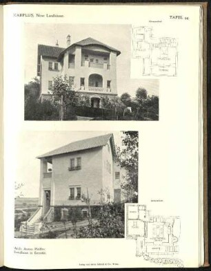 Landhaus in Černošic