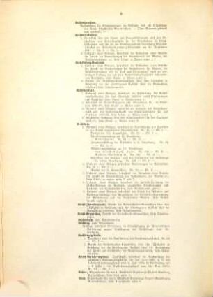 Verhandlungen des Reichstages. Drucksachen des Reichstages. 7,2,2. 1887/88 (1888) = Sachreg.