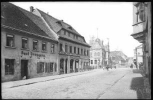 Borna. Reichspost und Altenburgerstraße