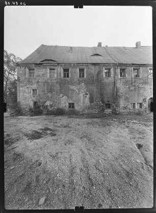 Karl-Marx-Stadt (Chemnitz-Schloßchemnitz), Schloßberg 12. Schloßbergmuseum. Hofansicht