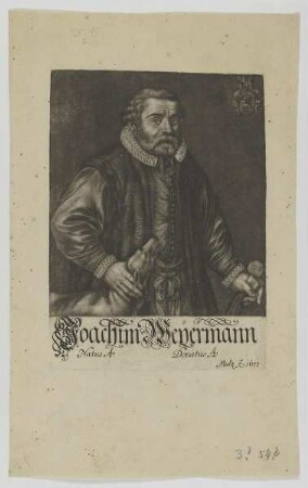 Bildnis des Joachim Weyermann