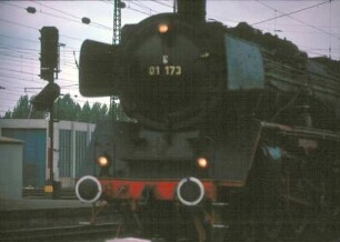 Heilbronn Hbf. Lok 001 173 Sonderzug