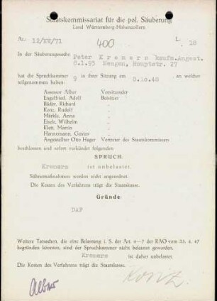 Kremers, Peter