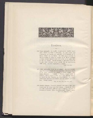 Ivoires