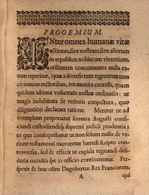 De. Testamentis. Principum. Imperii