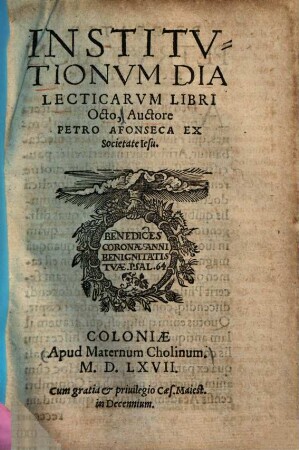 Institutionum Dialecticarum Libri Octo