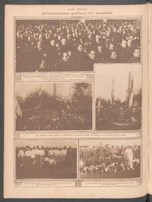 Informaciones gráficas del momento [Fotografías]