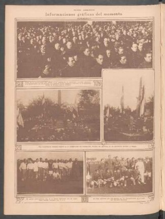 Informaciones gráficas del momento [Fotografías]