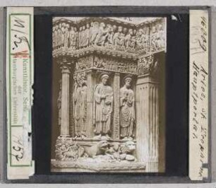Arles, St. Trophime: Westportal linke Seite (Stoedtner-Nr. 46009)