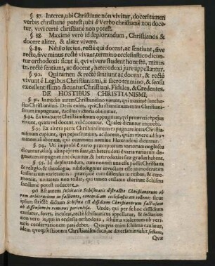 De Hostibus Christianismi