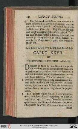 Caput XXVIII