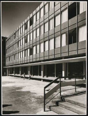 Katschhof, Aachen: Aussenansicht Verwaltungsgebäude