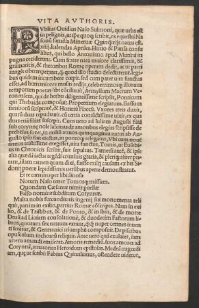 Vita Authoris.