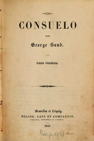 Consuelo : Par George Sand, 6