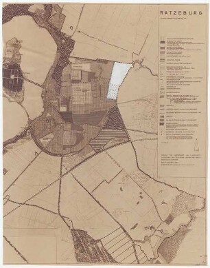 Landschaftsaufbauplanung Ratzeburg: Grundriss 1:5000