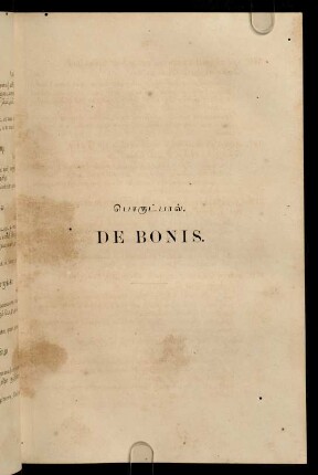 De bonis
