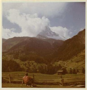 Blick zum Matterhorn
