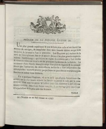 Préface de la seconde Édition.