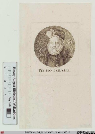 Bildnis Tycho (eig. Tyge) Brahe