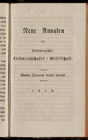 Fünften Jahrgangs drittes Quartal