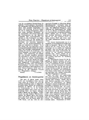 Pflegediakonie als Erziehungsmittel