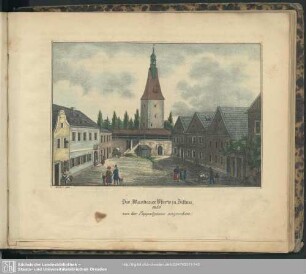 37. Innere Ansicht der Mandauer Pforte in Zittau